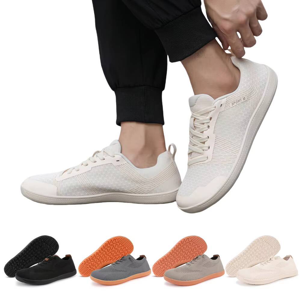 Casual Shoes Minimalist Barefoot Cross Trainer Comfortable Wide Toe Walking Shoes Non Slip Fashion Running Sneakers For Men Women Ddmysaturn