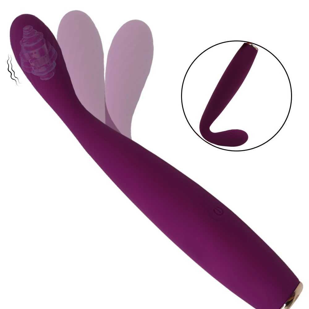 G Spot Finger Massager Women Masturbate Dildos Vagina Stimulator AV Rod Magic Vibrators Sex Toys for Adult Female 18 XJ250618