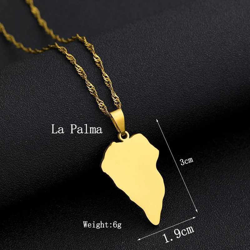 SONYA Spain Canary Islands Tenerife/Gran Canaria/Fuerteventura/La Palma/Lanzarote Pendant Necklaces Women Girl Jewelry #20220710 W250618