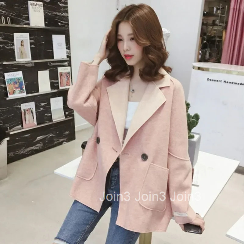 Solid Color Korean Style Womens Windbreaker Jackets Casual Long Sleeve Clothing Promotion Offer Vintage Female Coat Cheap Lined