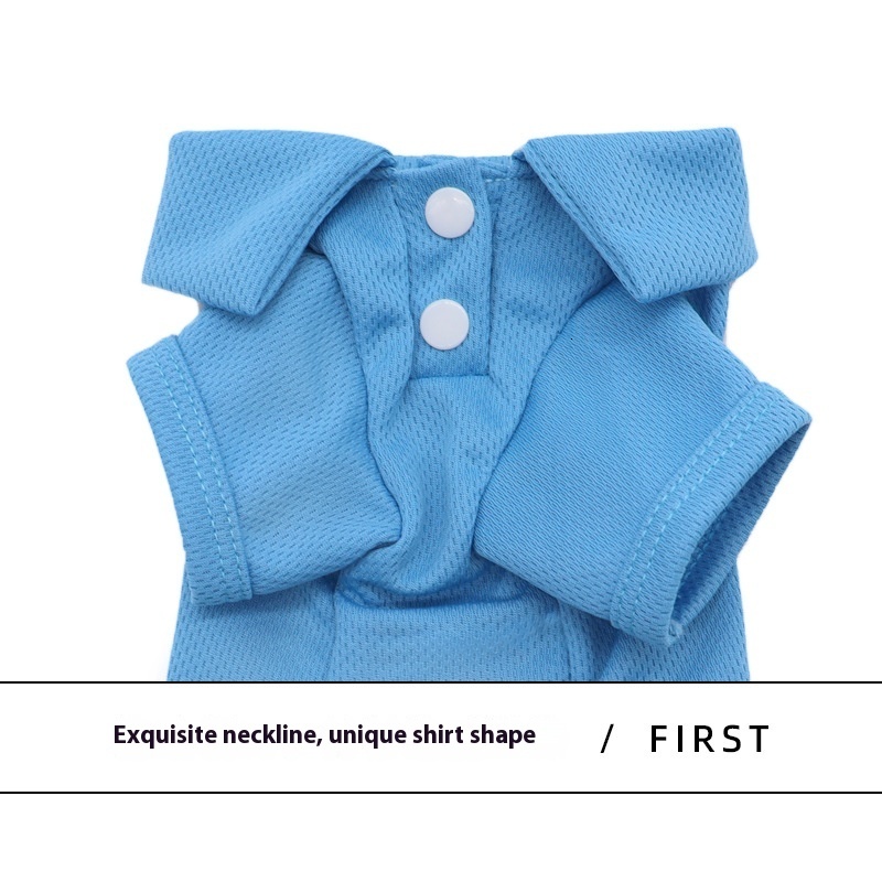Designer Dog Clothes Breathable Puppy Corgi Small Dogs Pet Clothing Cat Clothes Summer Anti Shedding Thin Style Products