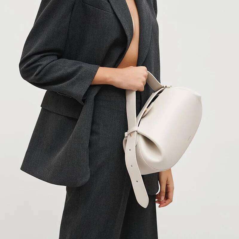 Jamhoo Women New Circular PU Vintage Solid Hasp Soft Designer Shoulder Bag Handbag Pures And Bags Crossbody