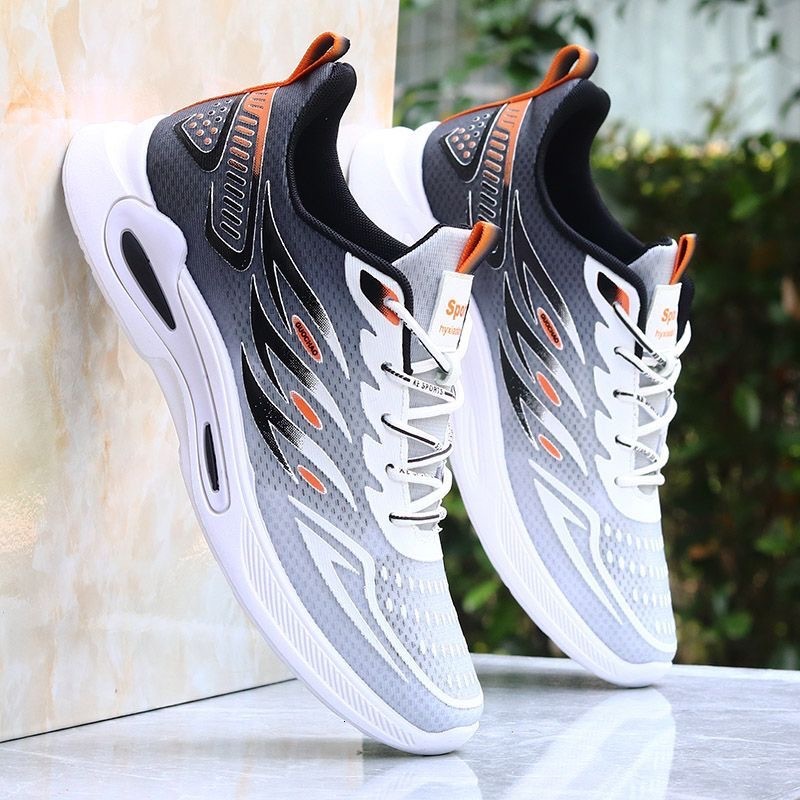 Men S Sports Summer Breathable Deodorant Ice Silk Running Lightweight Soft Sole Mesh Youth Casual Shoes Student Casual Shoes Ddmysaturn
