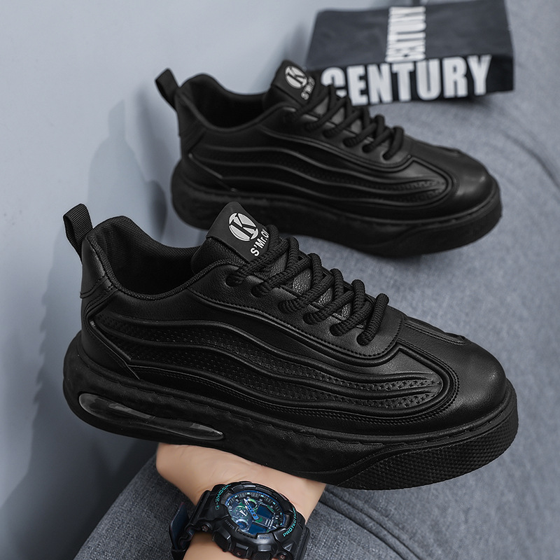 Designer Shoes 2025 New autumn leather breathable sports shoes, outdoor niche fashion casual shoes, trendy versatile sports shoes, free shipping