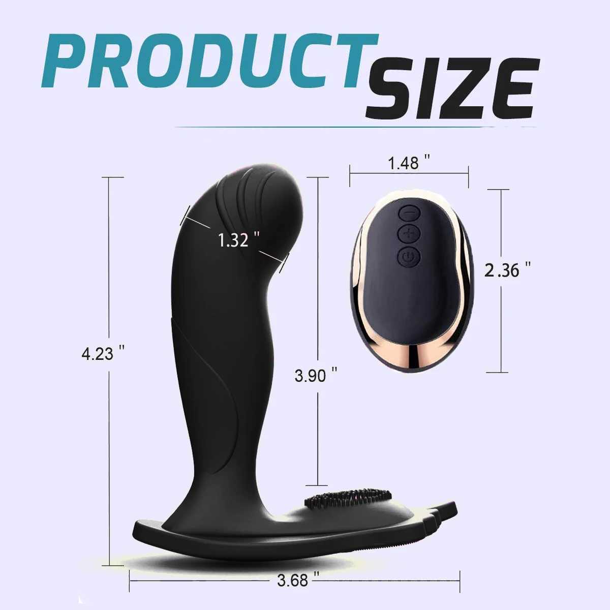 Wearable Vibrator Clitoris And G-Spot Stimulator Masturbation Dildo Toys Invisible Vibrating Silicone Vagina Massager For Women W250618
