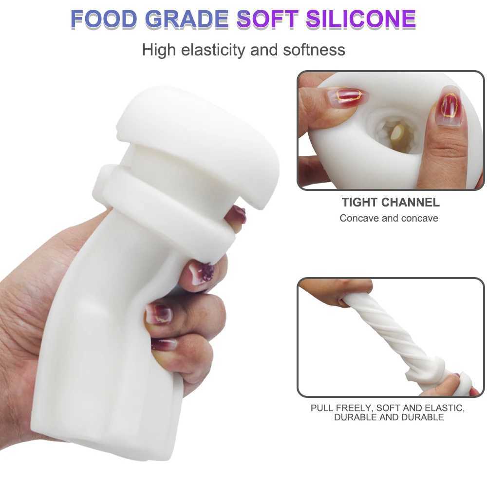 Automatic Sucking Masturbator for Men Vacuum Suction Penis Blowjob Male Masturbation Vibrator Sex Toy for Adult Supplies W250618
