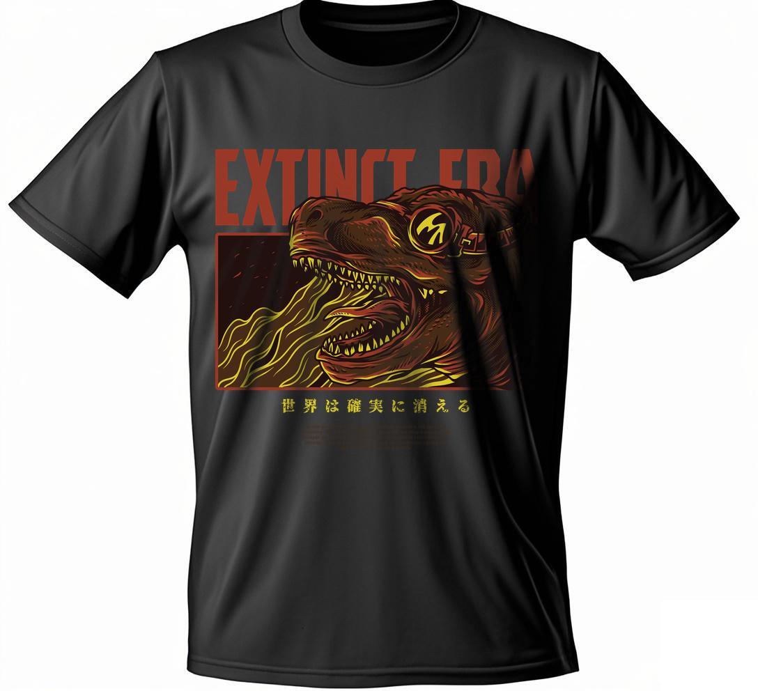 Cotton S-3XL White Short sleeve Round collar T 2025new Shirts Men black text #ddmyNov
