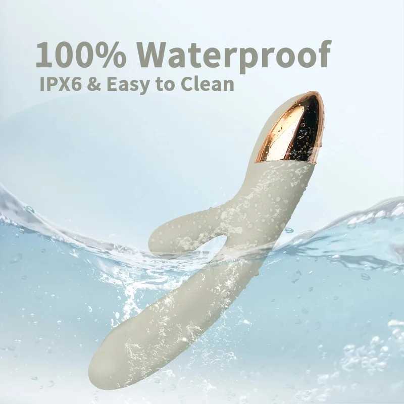 YUKUI Wosilicone Clitoral Vagina Stimulation Vibrator Girls Heating Rabbit Vibrator G Spot Massager Adults Sex 18+ Toys XJ250618