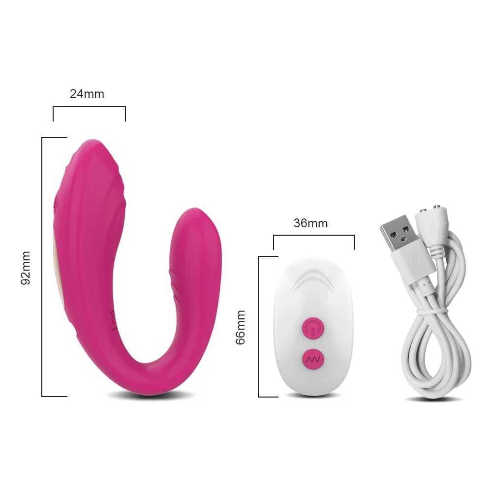 Powerful Remote Control Vibrator Adult Sex G Spot Sexy Toys Female Clitoris Vagina Stimulator Dildo for Couples Women Panties 18 W250618