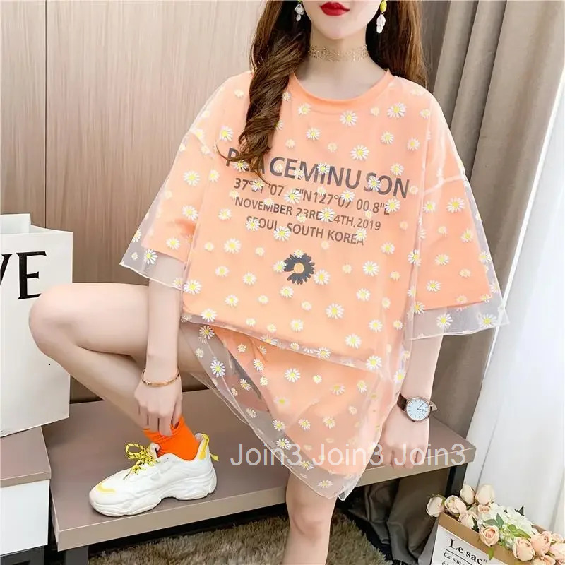Baggy T Shirt for Women Summer Outfit Woman Tops 90s Vintage Sale One Pieces Korean Clothing Japanese Clothes Streetwear Emo Tee