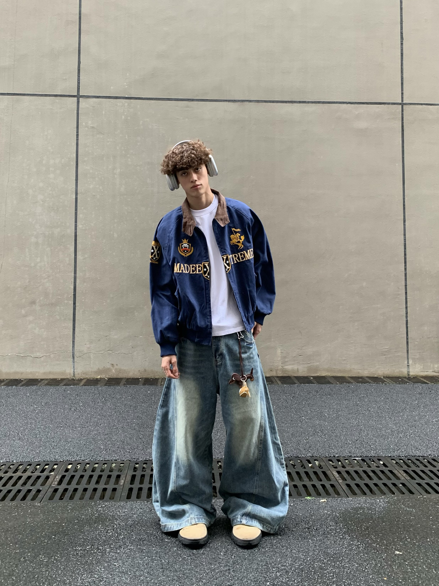 Retro Street Mens Jacket Spring Autumn Retro American Baseball Bomber Uniform Embroidered Varsity Streetwear Coat