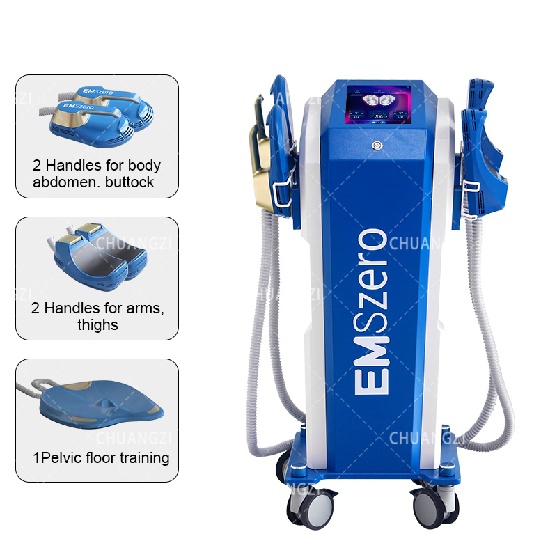 New Upgrade EMS ZERO Body Sculpting Machine Professional Hi-emt RF Body Slimming Muscle Stimulator 15 Tes 6500W 200hz