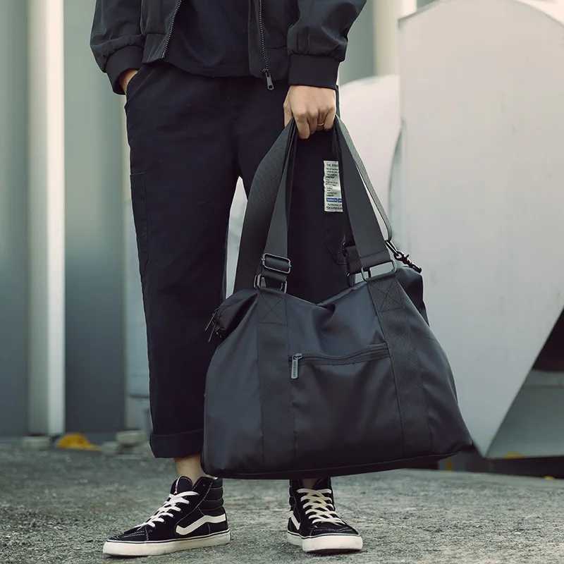 2020 Mens Nylon Handbags Travel bags Large Capacity Luggage Bag Mens Short-distance Lightweight Casual Shoulder Messenger Tote W250618