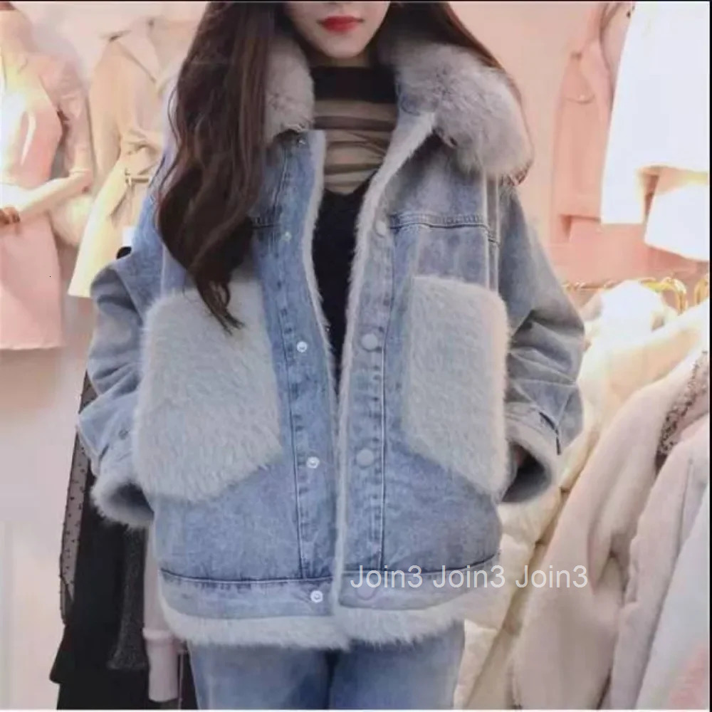 Long Sleeve Cowboy Coat Woman Loose Korean Outer Denim Jacket for Women New In Deals Cheap Low Price Designer 2025 Models Luxury