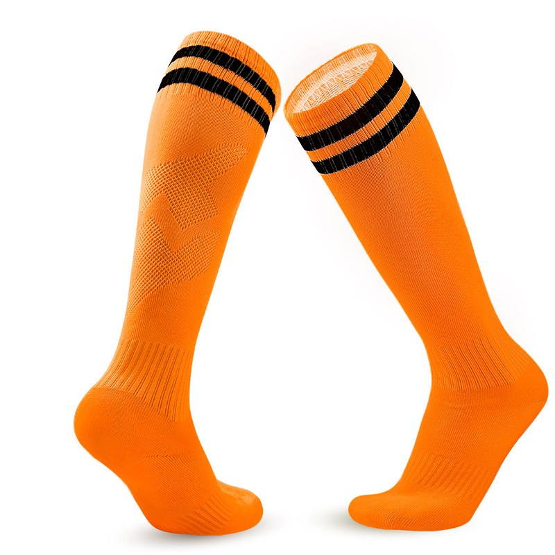 Free Shipping 5pcs Kids Soccer Socks,Solid Striped Knee High Tube Football Sports Socks for Boys,baseball socks,tube socks
