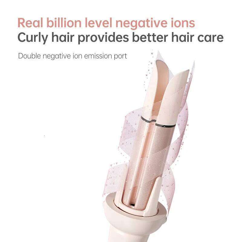 Automatic Hair Curler Negative Ion Ceramic Iron - 40mm Large Wave Perm for Home Use, Lazy Person Electric Curling Wand