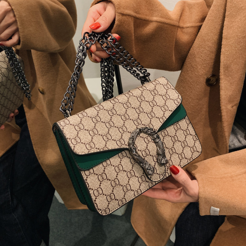Designer bag Fashion shoulder bag Chain crossbody bag Buckle crossbody bag Large small banquet bag Classic brown women's bag Spicy mom beauty bag