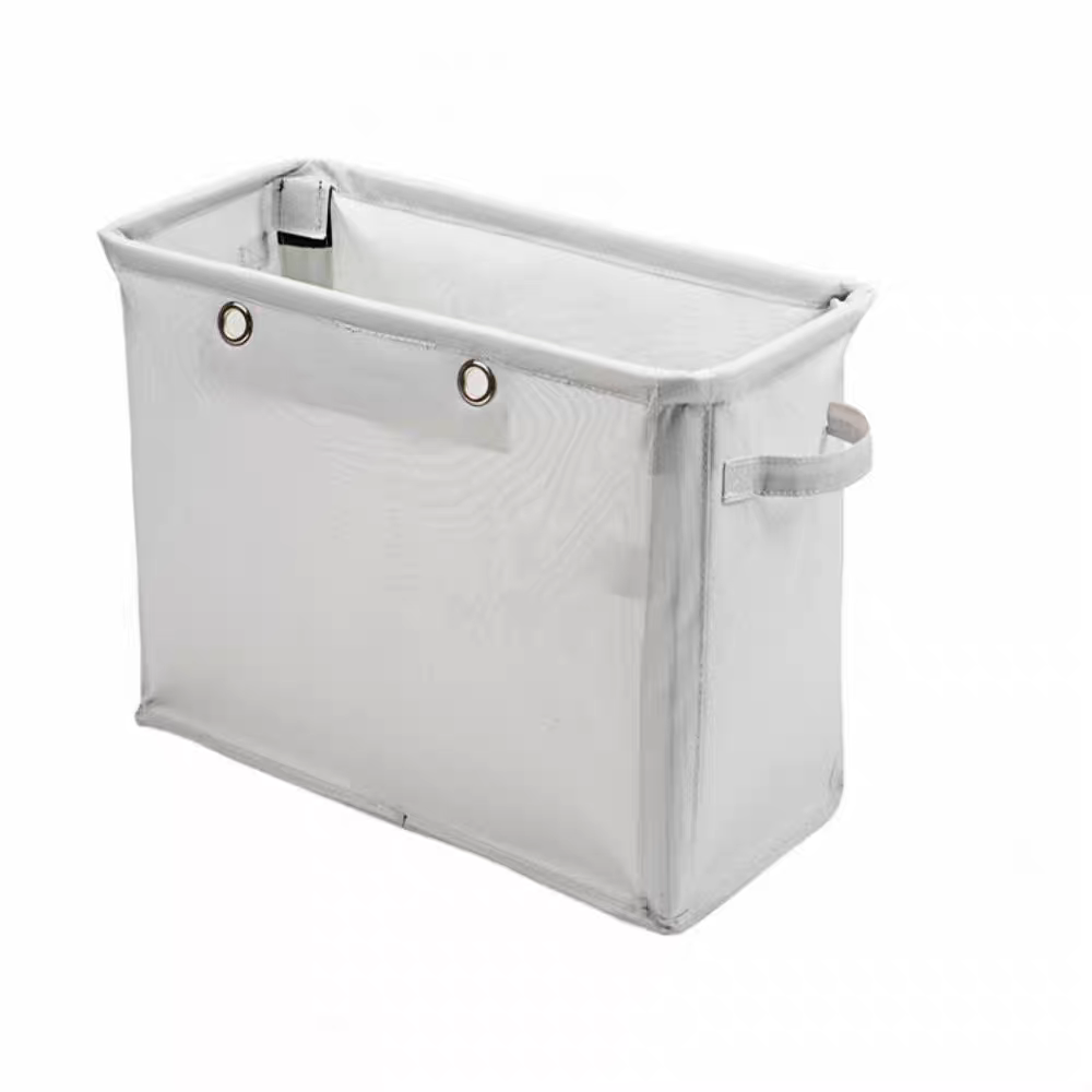 Square laundry basket cotton and linen dirty clothes basket foldable fabric laundry basket dirty clothes storage bucket factory direct sales