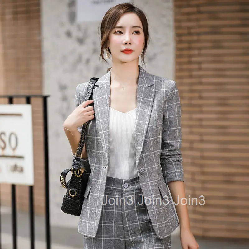 Outfits Pink Womens 2 Pant Set Wear To Work Trousers Suits Blazer and Office Professional Two Pieces Sets Pants for Woman Xxl D
