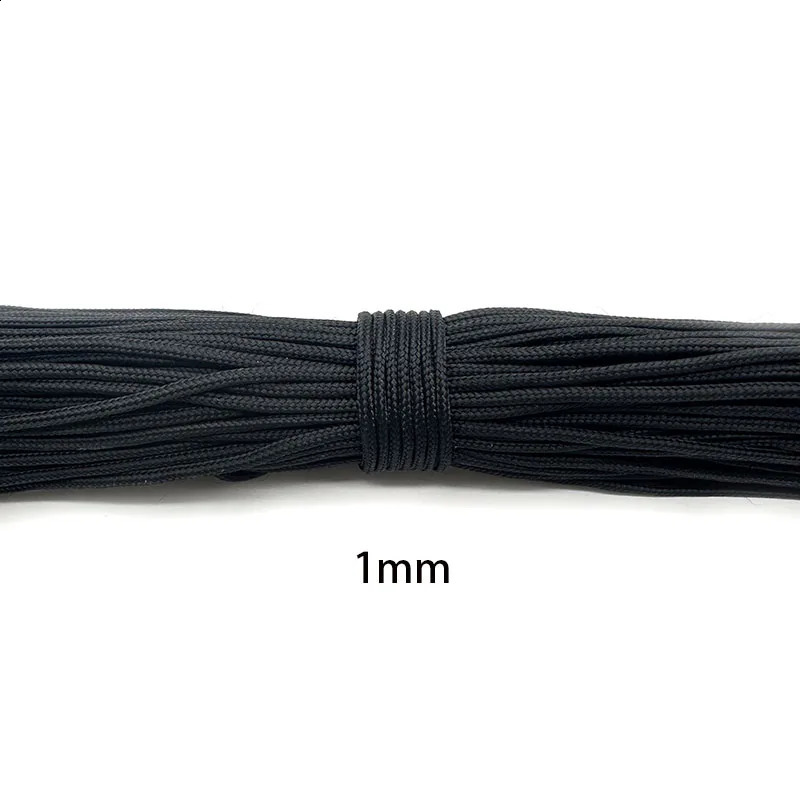 Paracord 1mm2mmm4mm5mm Diameter Parachute Rope Climbing Camping Survival Gear Bracelet DIY Jewelry Findings 250611