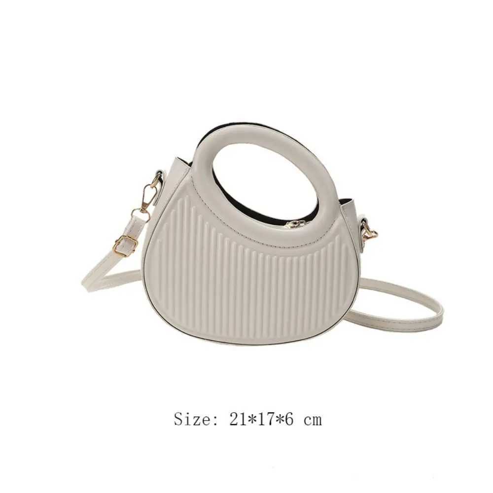 Fashion Women Shoulder Bag Armpit Bag Design Underarm Bag Pleated Saddle Bag Solid Color Messenger Bag Purse Handbags Z250618