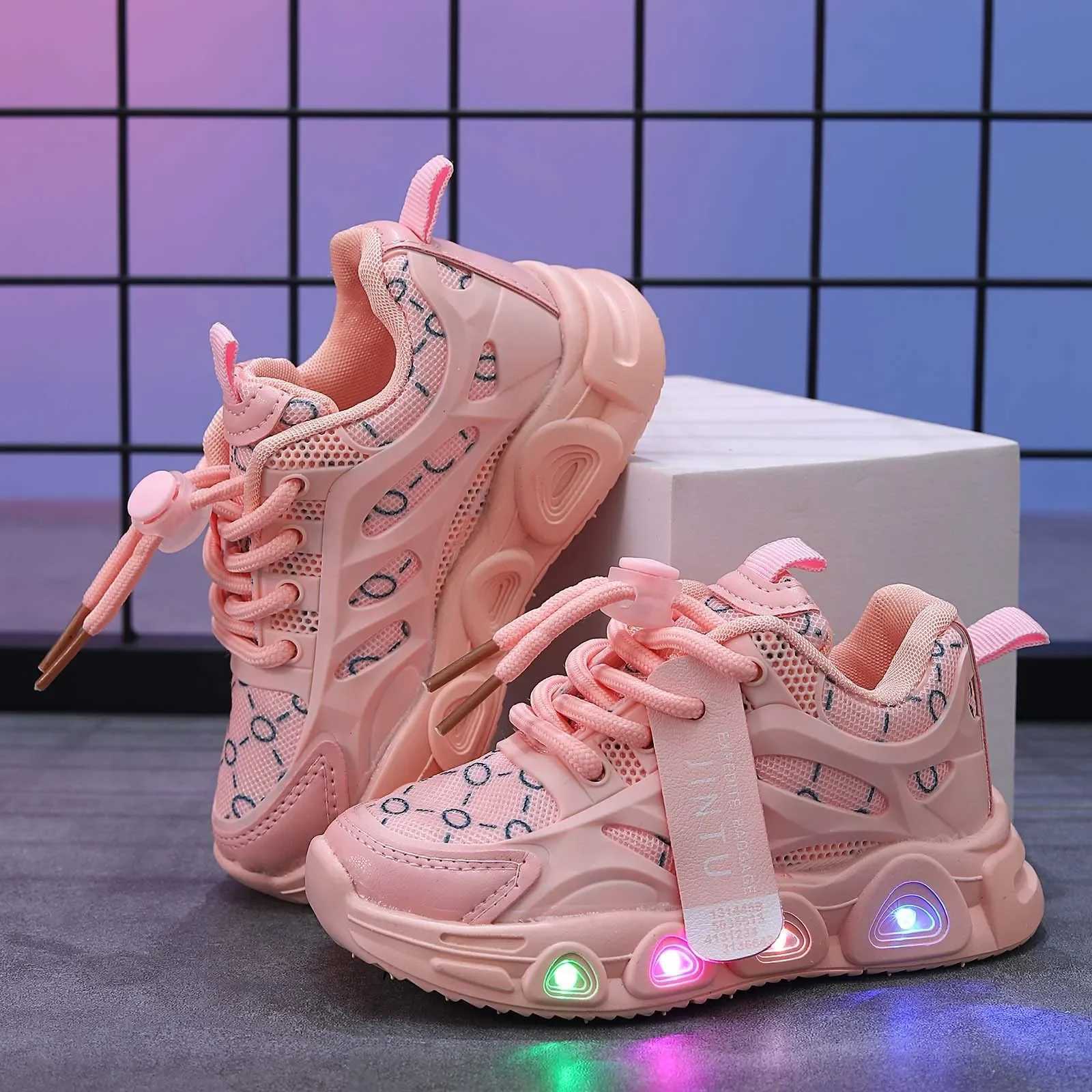 LED Baby Luminous Shoes LED Light Up Shoes For Girls Toddler Walking Shoes Girls Kids Children Baby Casual Sneaker for Boy Kid Z250618
