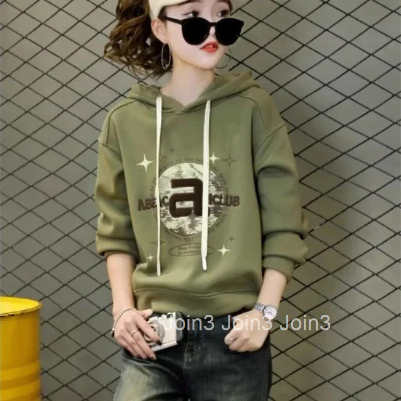 Graphic Hoodies New In Baggy Kpop Loose Female Top Korean Clothing Y2k Style Aesthetic Novelty E Coat Womens Hooded Sweatshirts