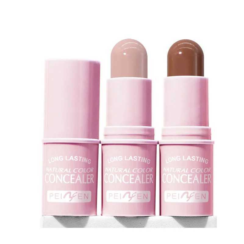 Matte Face Concealer Foundation Bronzer Contouring Highlighter Shadow Silkworm Stick Full Coverage Spot Concealer Natural Makeup XJ250618