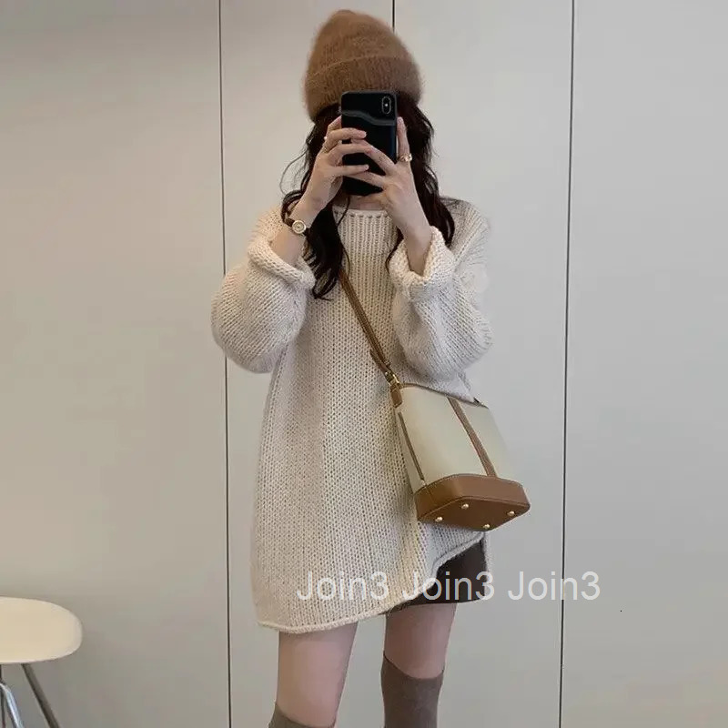 Round O Neck Ladies Pullovers Luxury Designer High Quality 2025 Long Sleeve Womens Knit Sweater New Knitwear Clothing Sales