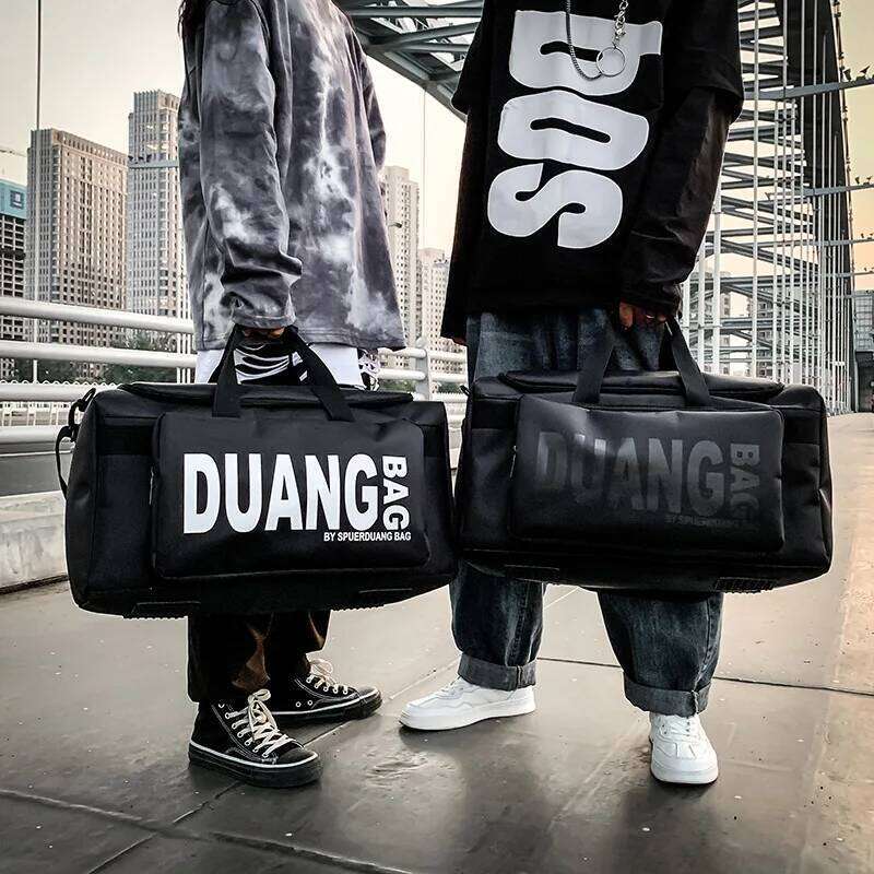 Large Capacity Duffel Tote Gym Basketball Sports Fiess For Man Suitcase Lage Travel Handbag Boston Shoulder Bag