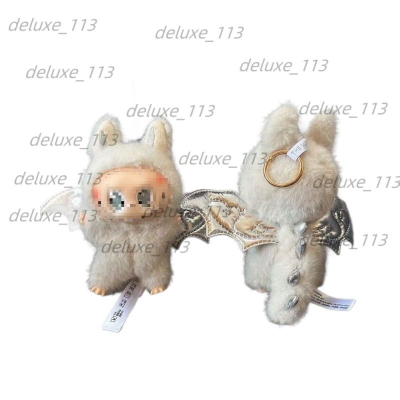 New Labubu Devil Little Angel Vinyl Figure Heartbeat Aron National Edition Plush Trendy Toy