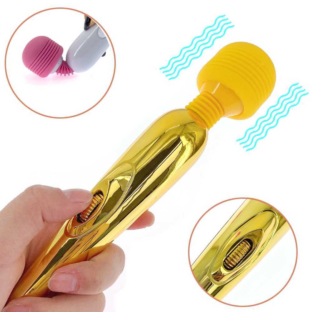 Wireless Dildos AV Vibrator Wand for Women Clitoris Stimulator Sex Toys for Muscle Adults USB Rechargeable MassagerXJ250618