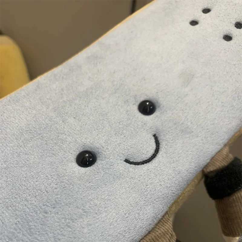 34cm Fun Sports Skateboard Plush Toy Home Bedroom Plush Decorative Doll Skateboard Stuffed Toy Dolls Children Gifts W250618