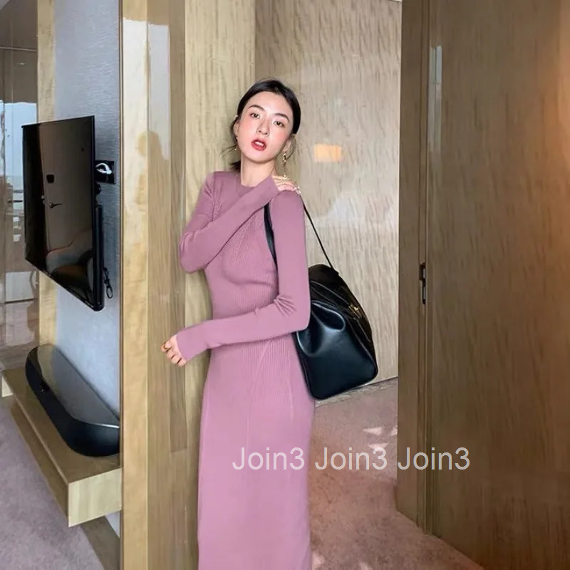 Purple Long Dresses for Women Maxi Evening Crochet Black Woman Dress Knitted Solid Clothes Robe Luxury Cheap Casual One-piece