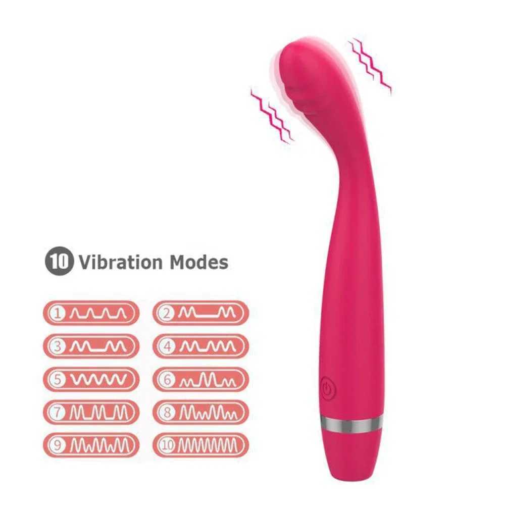 10 Mode AV Stick Vibrator G Spot Massager Clitoris Stimulator Female Masturbation Sex Shop Sex Toys for Women Sex Toys XJ250618