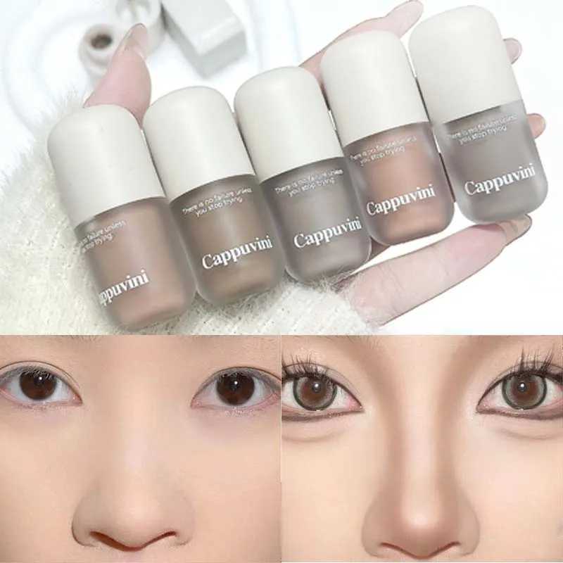 3D Face Contouring Contour Cream Natural Matte Nose Shadow Bronzers Shading Powder Chocolate Gray Brown Cream Capsule Cosmetics XJ250618