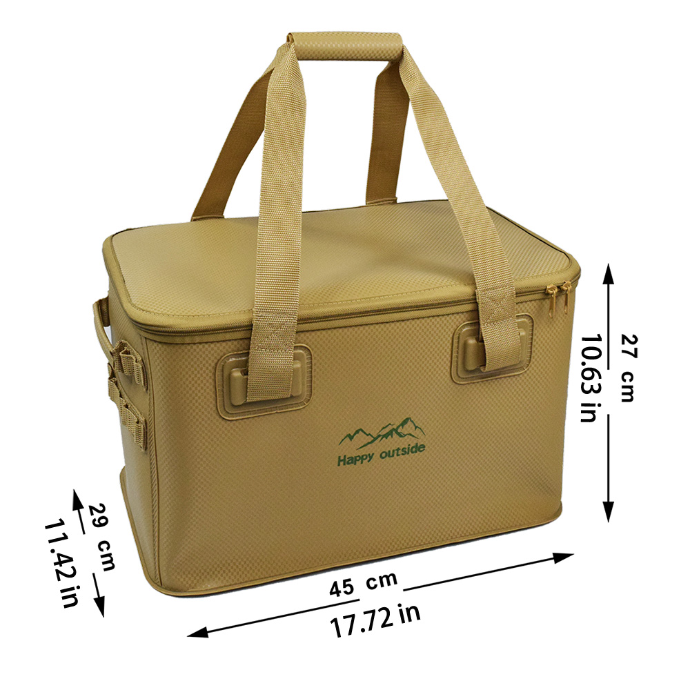 35L Large Capacity Foldable Storage Backpack, Portable Travel Organizer, Lightweight Hiking Bag, Picnic Tote, Waterproof, Ideal for Home, Outdoor Trav