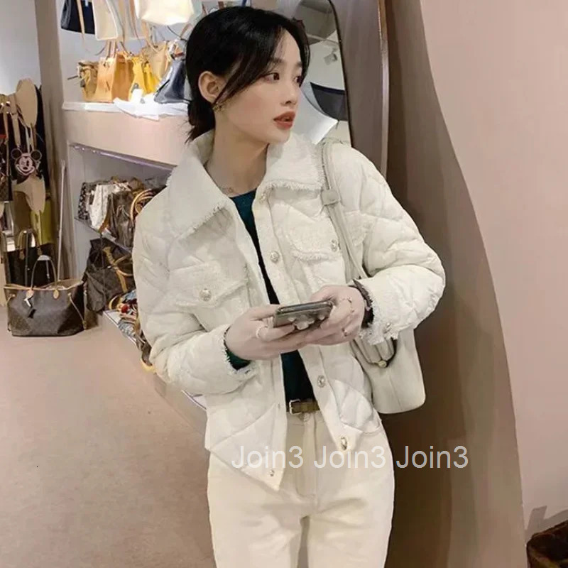 Quilted Jacket Plush Padded Lady Parka Slim Fit Luxury Warm Winter Womens Cotton Coat on Sale Thick Great Loose Casual Cheap