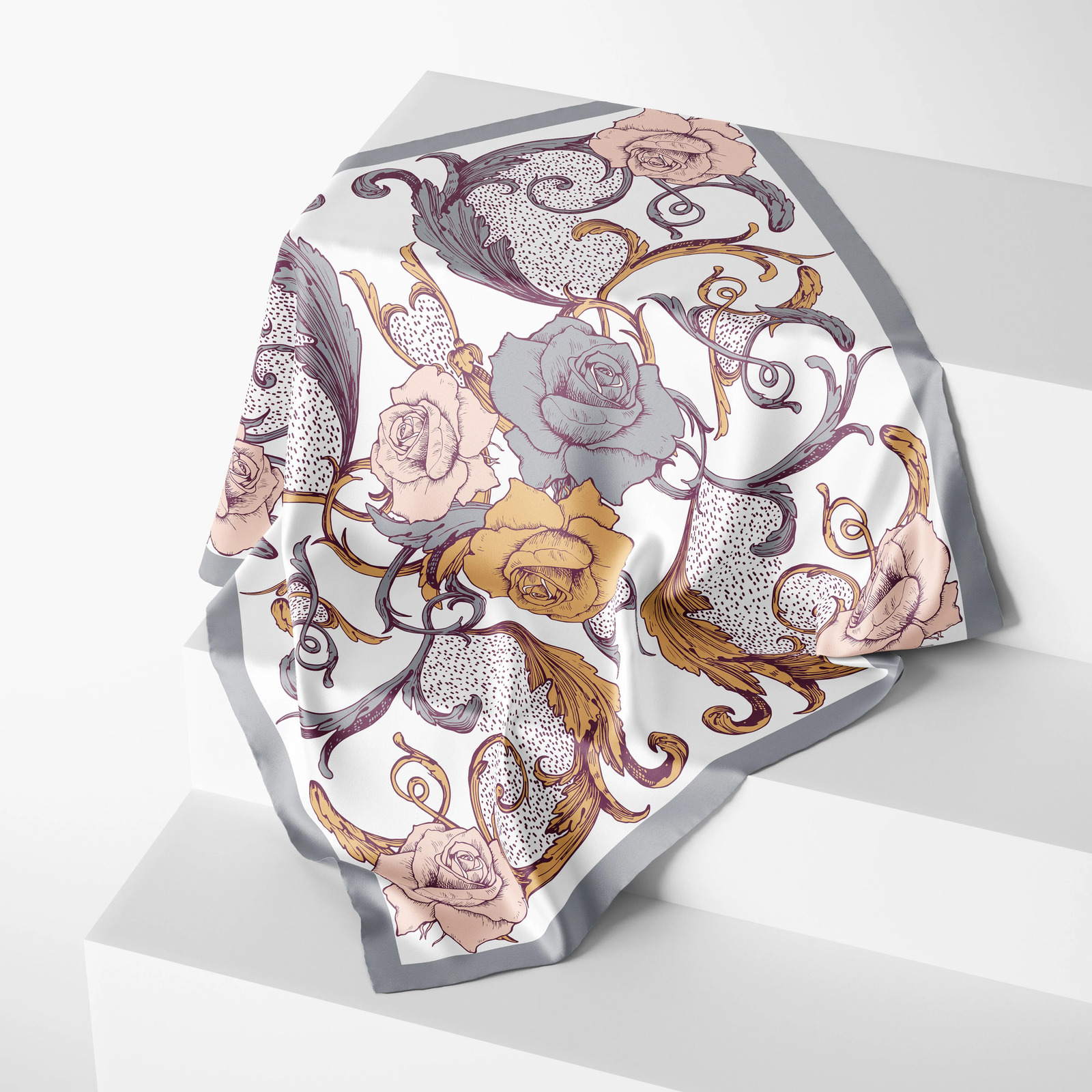 70cm Bandannas 2025 Scarf Scarves For Women Woman Scarf Womens Shawls For Cotton Bandana Fashion Head Lady Neck 250617