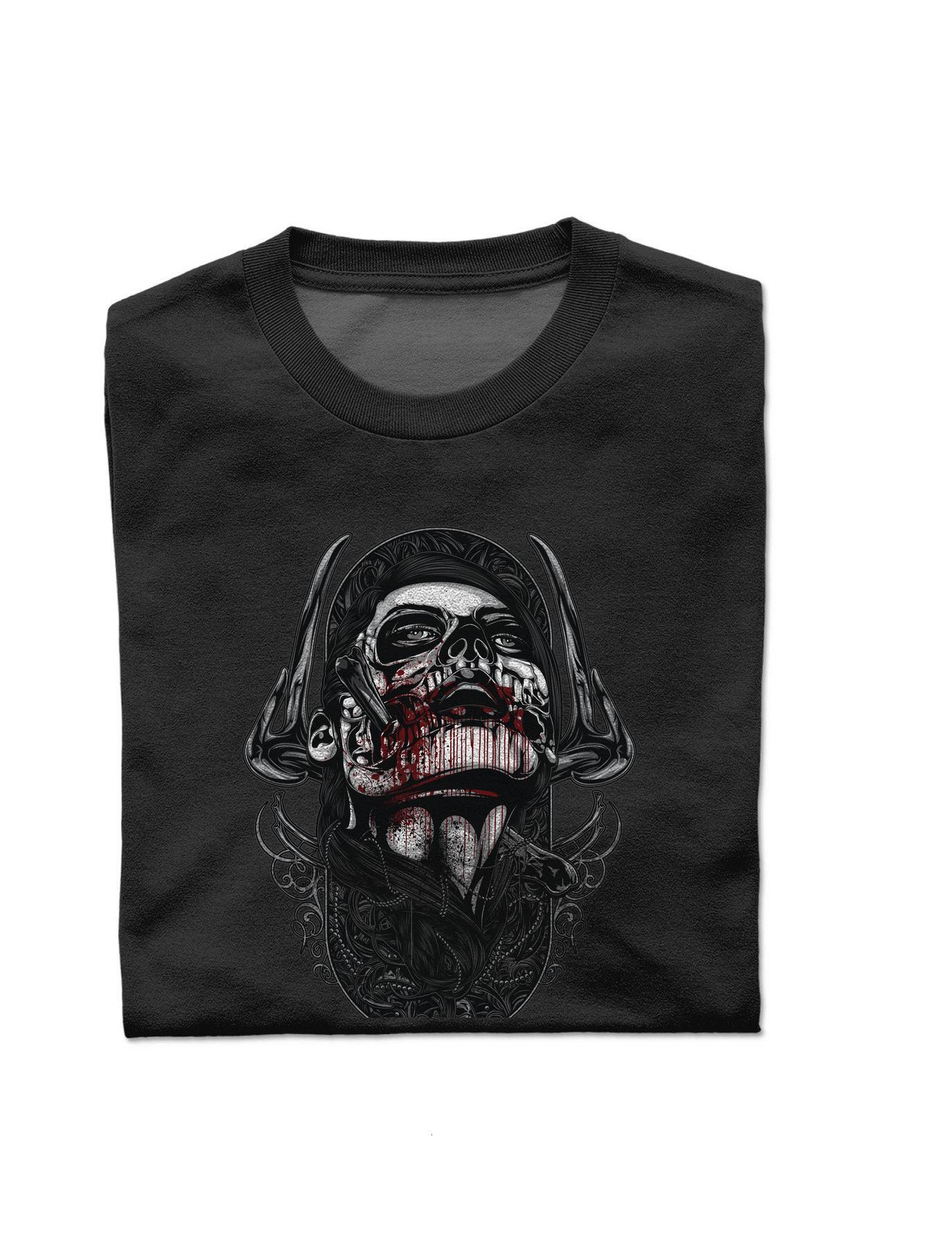 White crow Men T Shirts S-3XL black Round collar Cotton Short sleeve Graphics #ddmyNov