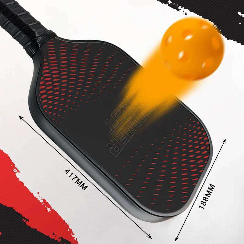 professional carbon fiber Pickleball paddle, indoor/outdoor sports the first choice for beginners/advanced players tennis racket