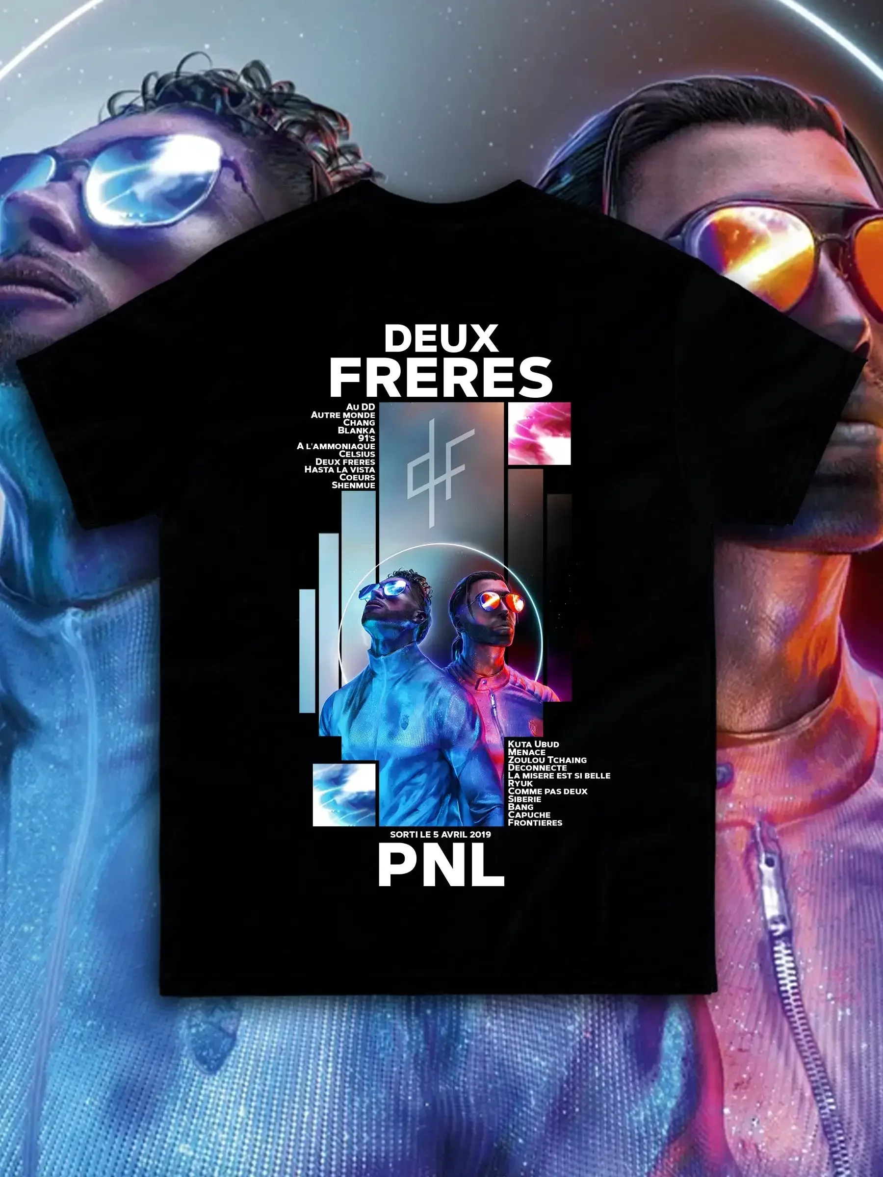 Men TShirt Album French Rapper Graphic Print Women T-shirt Hip Hop Fashion Short Sleeve Tee Shirt Streetwear