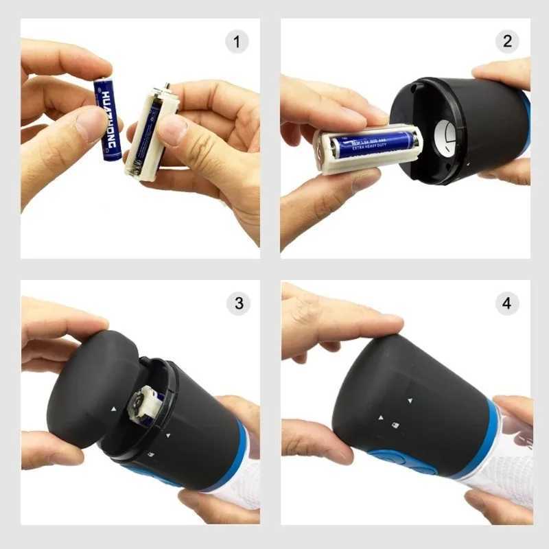 Fully Automatic Penis Pump Vacuum Penis Extender Aircraft Cup Physical Stretching Male Training Adult Erection Adult Sex Toys W250618