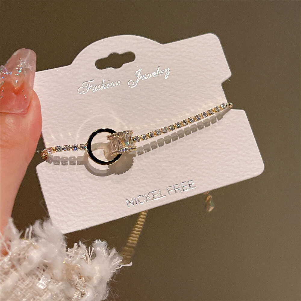 Dongdaemun Light Two-Color Small Waist 2023 Autumn Winter New Gentle Women's Niche Circle Bracelet