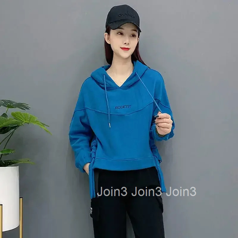 Plain Cotton Womens Hooded Sweatshirts Thick Autumn and Winter Cold Female Top Warm Basic Emo High Quality Long Sleeve Hoodies