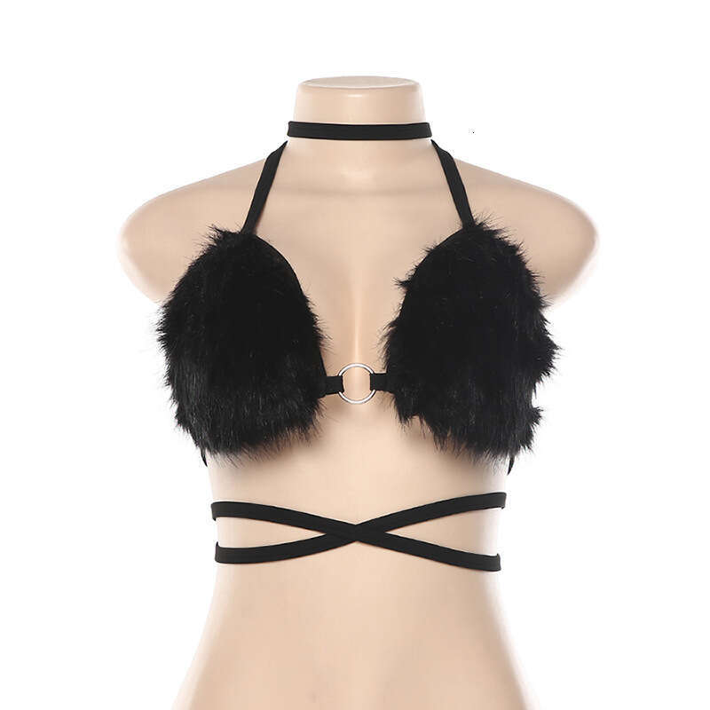 2019 Autumn Winter Women's Solid Color Fleece Lined Tube Top B5