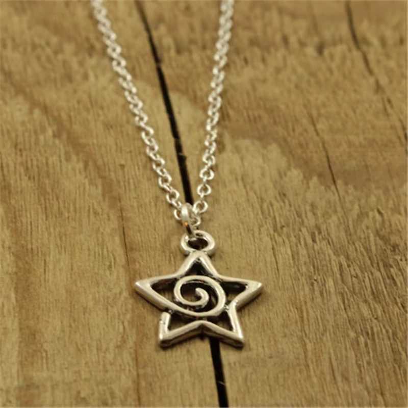 New Silver Color Star Necklaces Chain Pair of Celestial Best Friends Celestial Gift for Friend Long Necklaces Pendants Men WenC250617