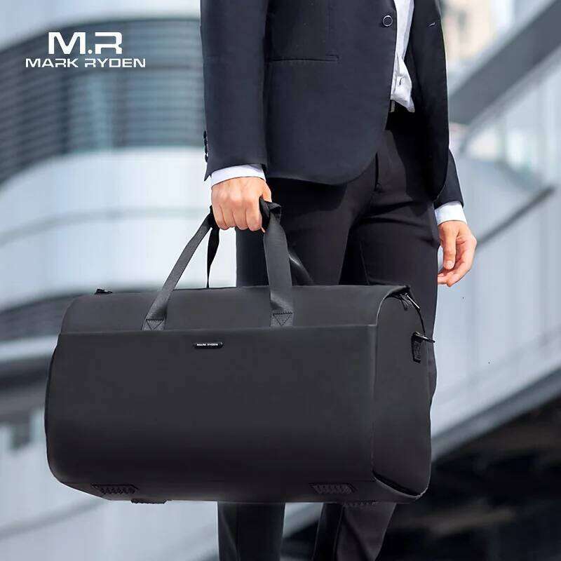 Men Multi-Function Large Capacity Travel Suit Garment Lage 17 Inch Laptop Waterproof Tote Bag Shoepouch