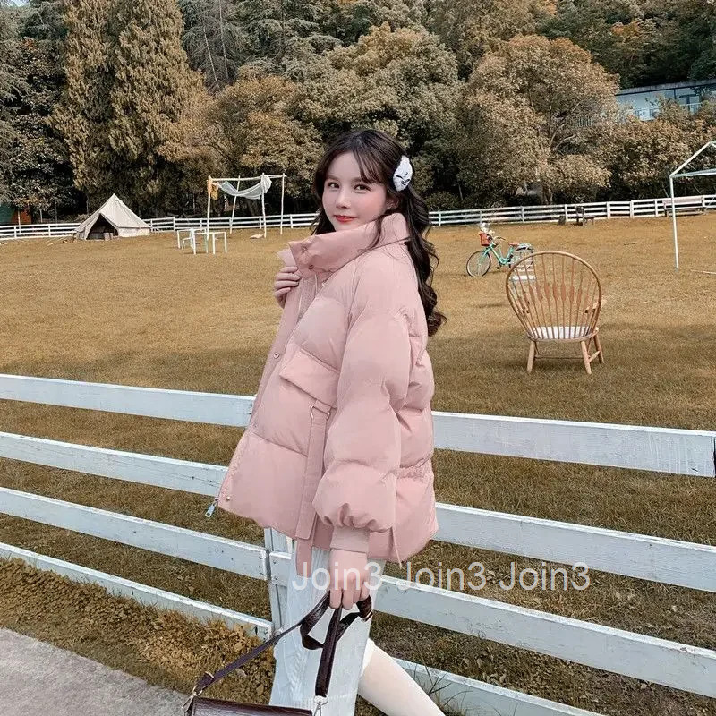 Zip-up Quilted Coats for Women Padded Solid Color Loose Casual Cotton Jackets Warm Winter on Sale Youthful Great Parkas Woman