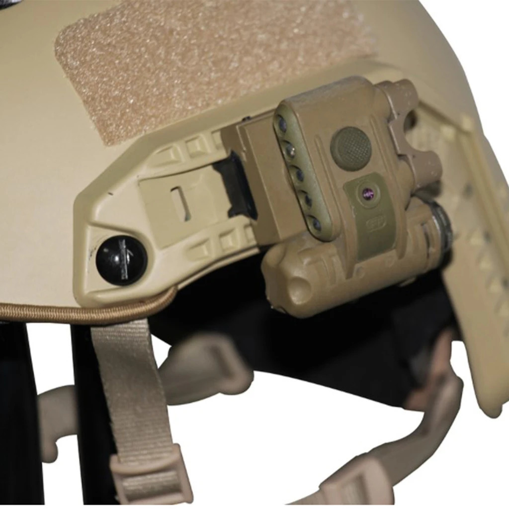 LED Hunting Cap Light Tactical FMA Helmet Safety Flashlight IFF Signal Lights Outdoor Illumination White Red Gen Lamp 250611